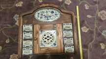 Szafka na przyprawy holenderska, styl: cebulowy, Shabby Chic