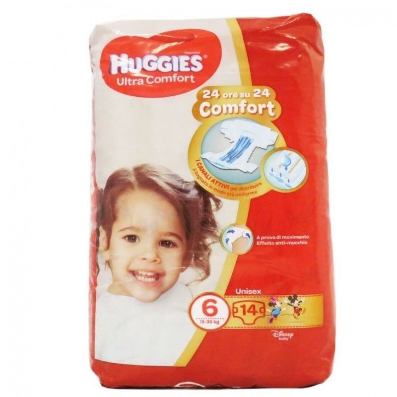 Huggies Elite Soft 5  Huggies6 Ultra comfort 6