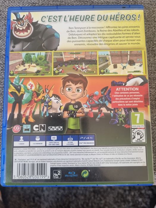 Jogo ps4 Ben 10 ..