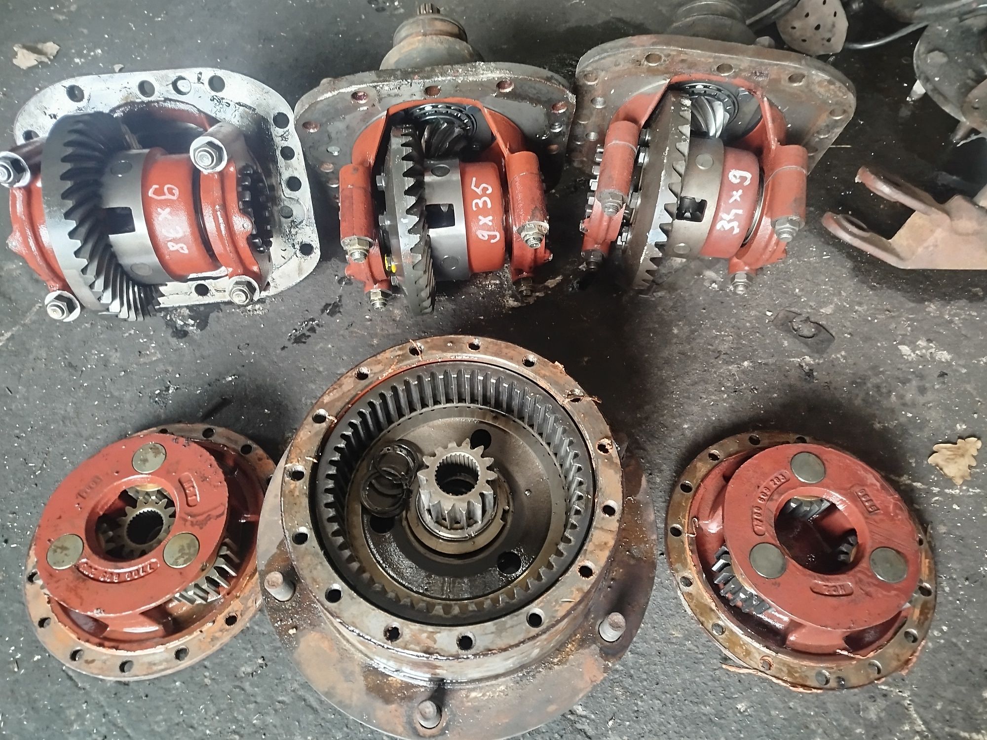 Renault 110.54 atak 120.54półoś 155.54zwrotnica tryb 133.54.obudoa 106