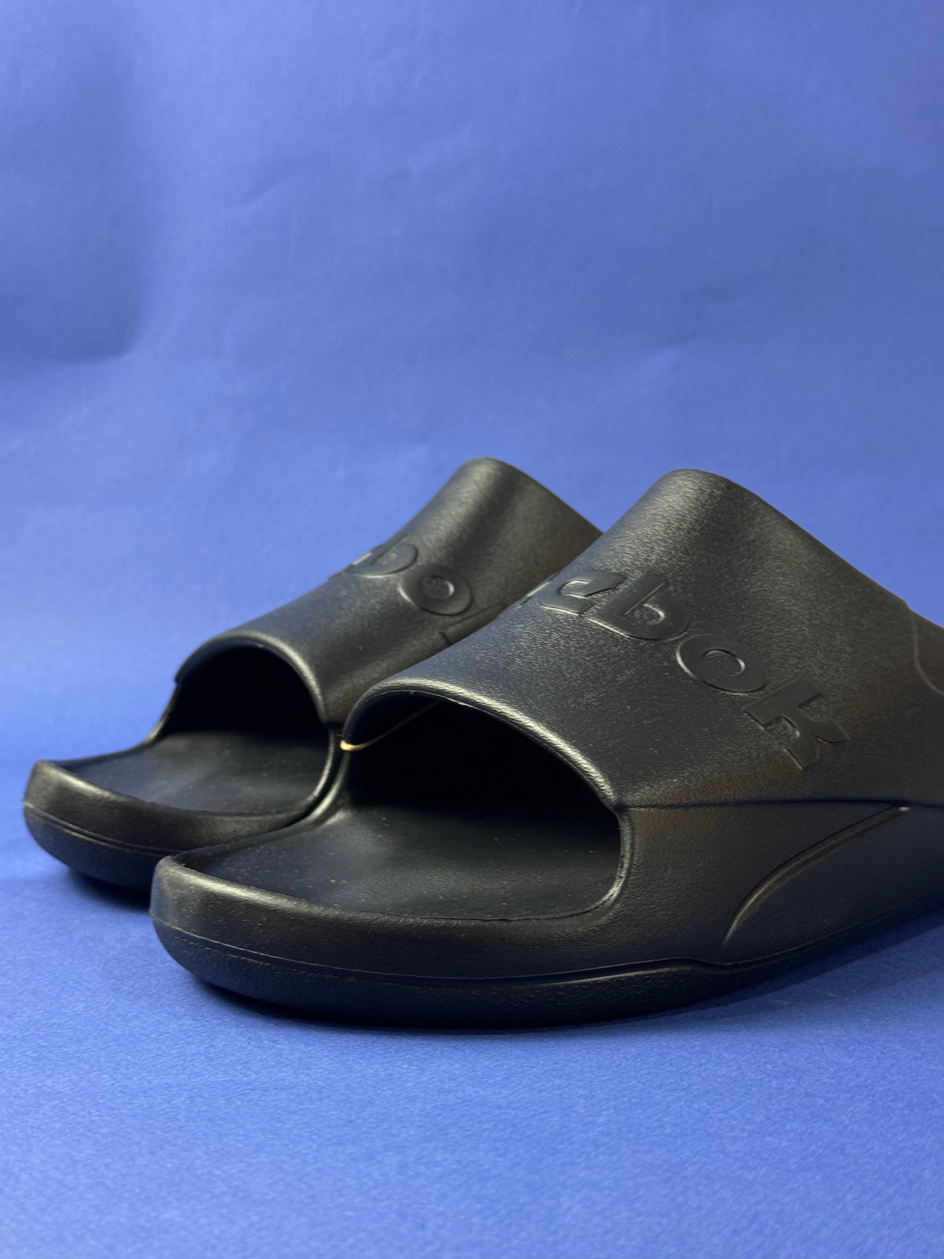 Чоловічі чорні шльопки тапки Reebok Clean Slide 44.5 і 46 розмір