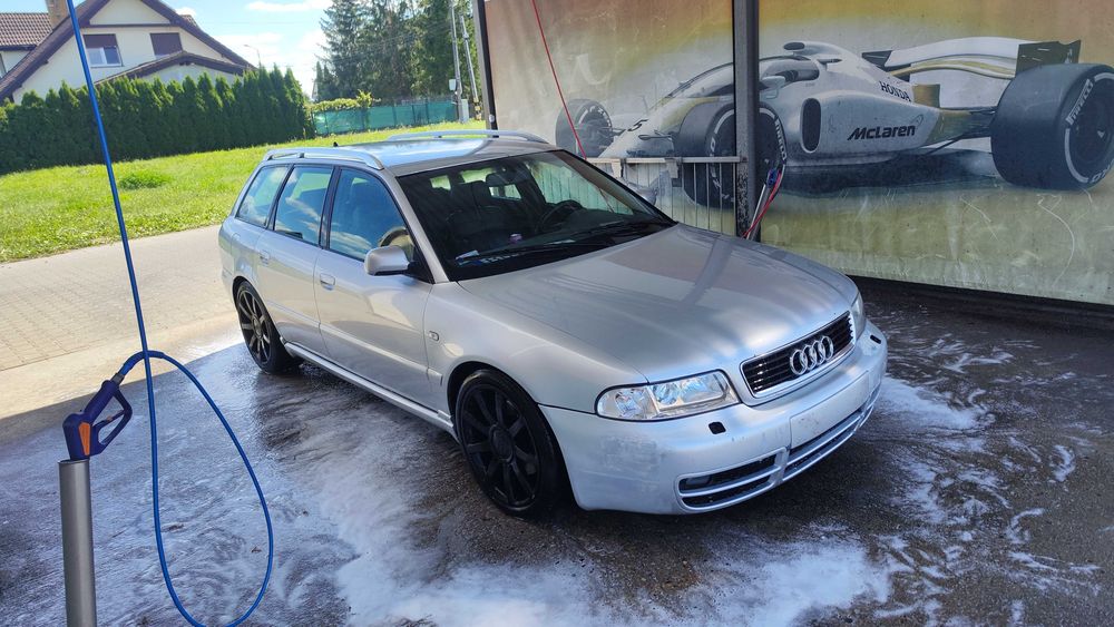 audi a4 b5 avant lift części drzwi s4 zderzak progi anb 1.8t głowica