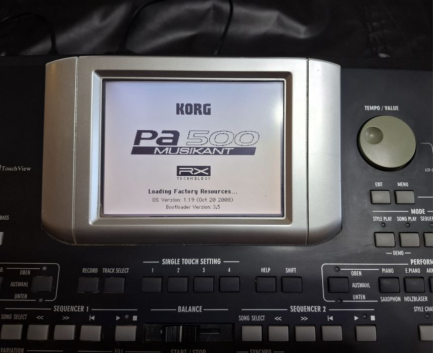 Синтезатор Korg PA500 Musikant