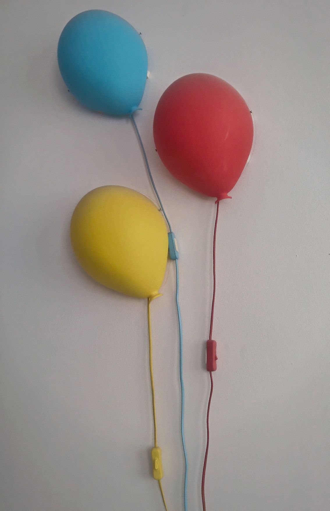 Lampki nocne kinkiet balony Ikea  oświetlenie lampka Balon oświetlenie