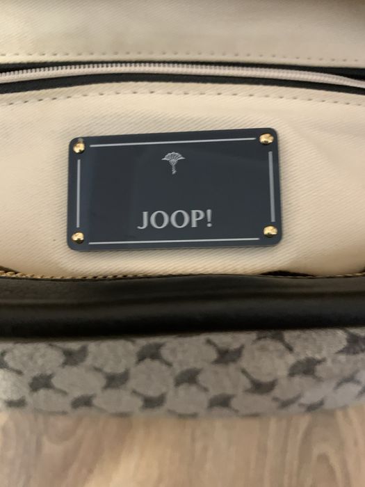 Сумка Joop(канва+натуральна шкіра)