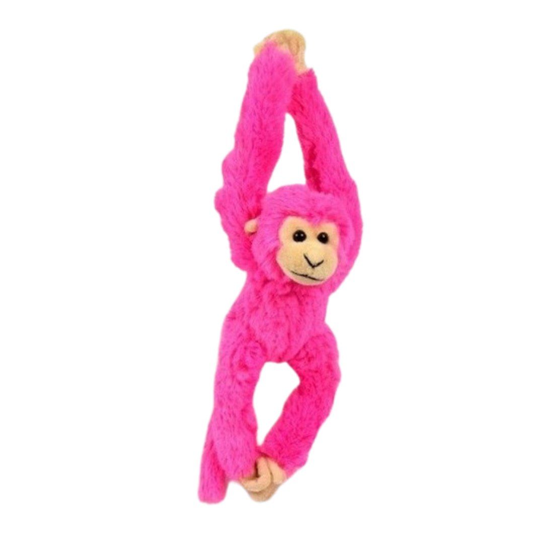 Maskotka Małpka Kolorowa Pluszak 28cm Miękka Przytulanka Długie Ręce