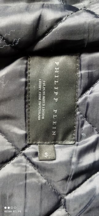 Philipp plein kurtka skórzana ramoneska