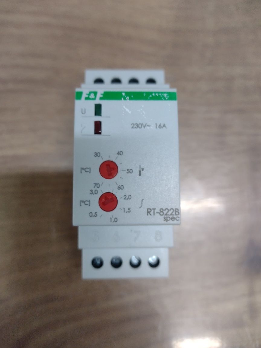Termostat F&F RT-822B spec 30-70C