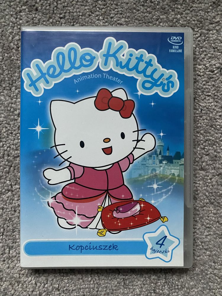 Bajka DVD Hello Kitty Kopciuszek 4 bajeczki