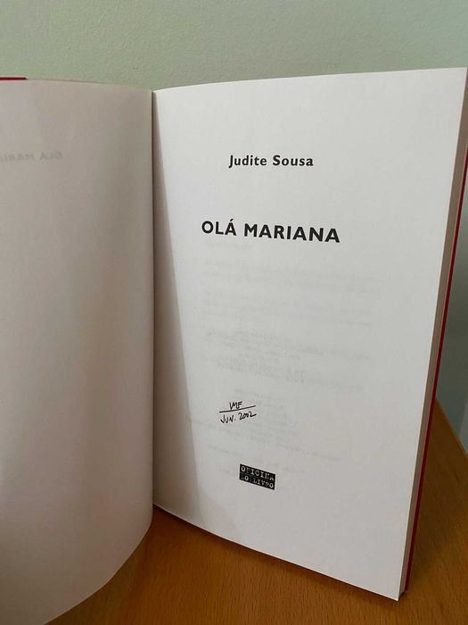 Olá Mariana - Judite Sousa
