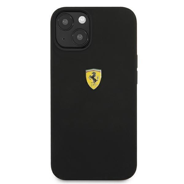 Ferrari Fessihcp13Mbk Iphone 13 6,1" Czarny/Black Hardcase Silicone