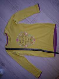 Śliczna koszulka/tunika z długim rękawem marki endo roz. 116