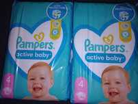 Zestaw Pampers active baby super protection pieluchy wysokiej jakości