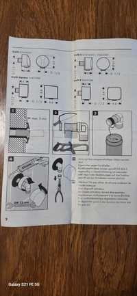 Przyłącze węża z zaworem zwrotnym Hansgrohe