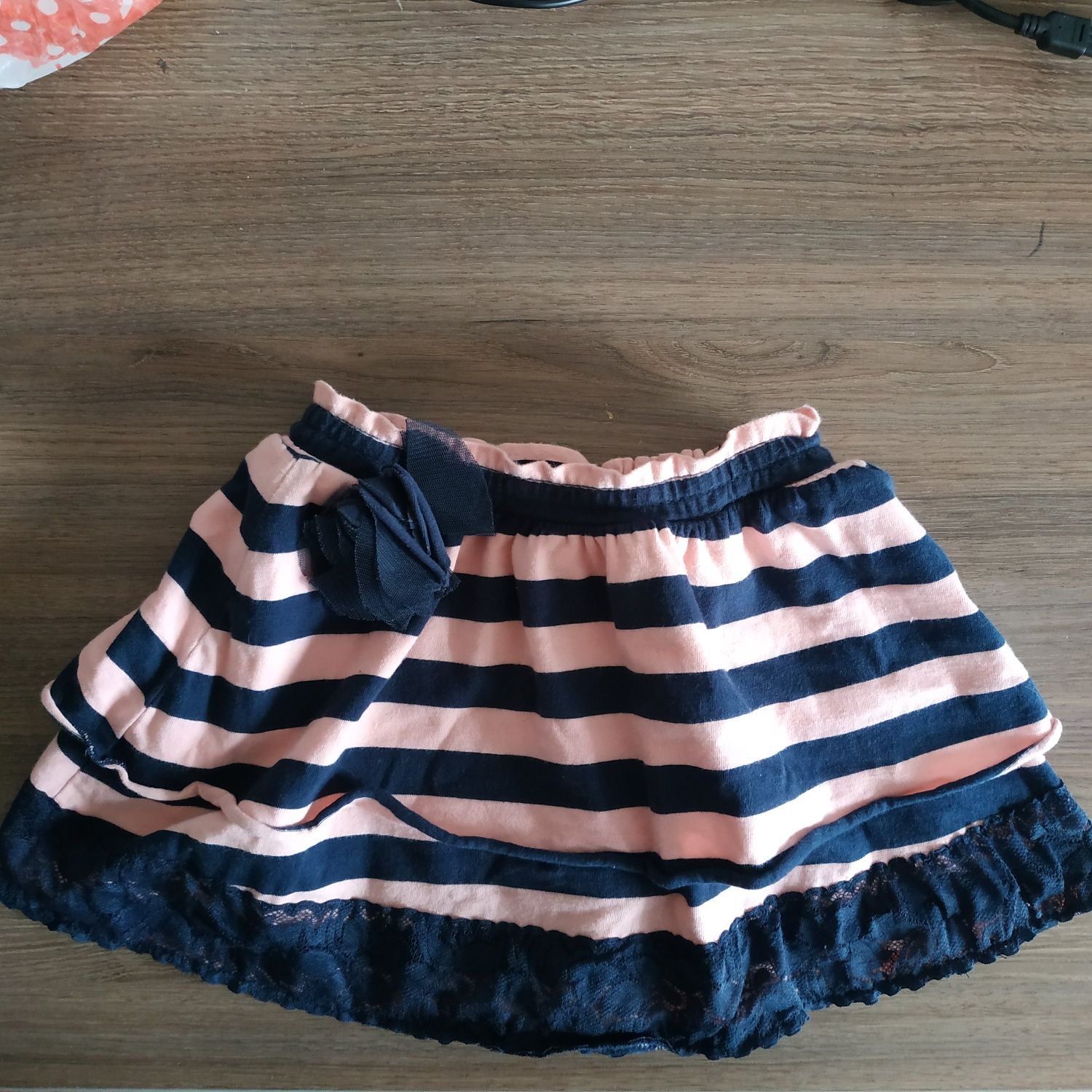 Детская нарядная юбка с воланами розовая синяя Z8 Girls Collection