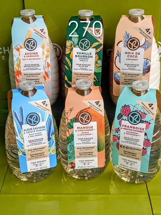 Гель для душу. Молочко для тіла. Ів Роше. Ив Роше.