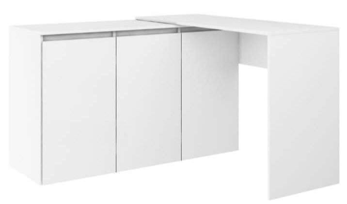 Komoda Biurko 120cm BIAŁY STAN IDEALNY