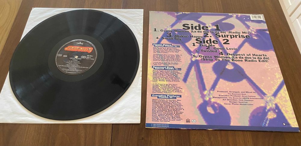 Disco de vinil: "Surprise" de Crystal Waters
