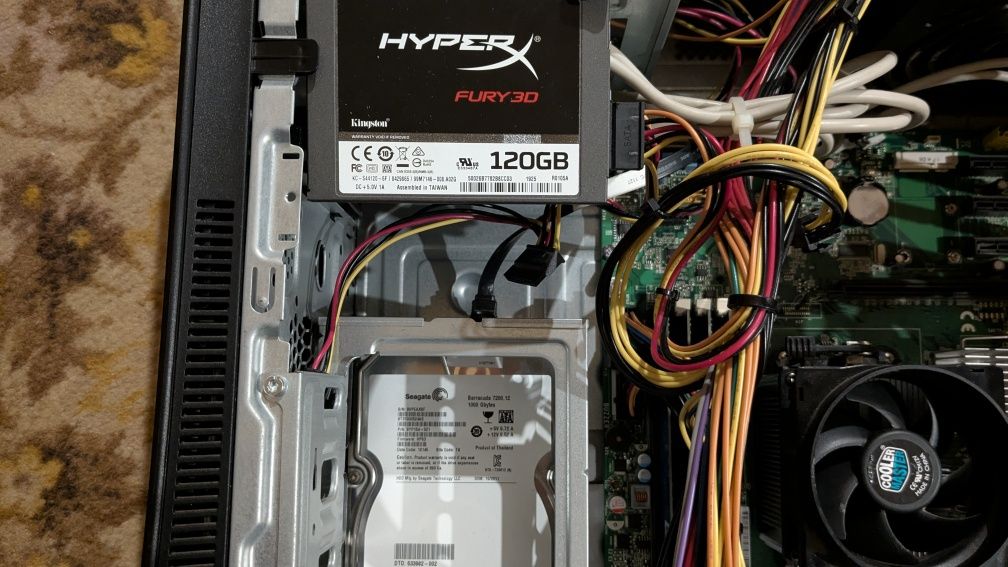 Настольный игровой ПК hp pro 6 ядер