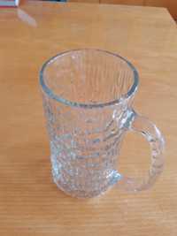 Kufel z białego szkła BARK GLASS RAVENHEAD