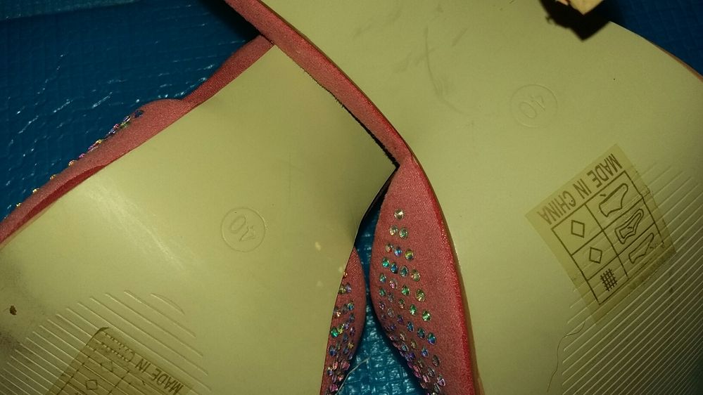 Szpilki cekiny r. 40 różowe SEXI