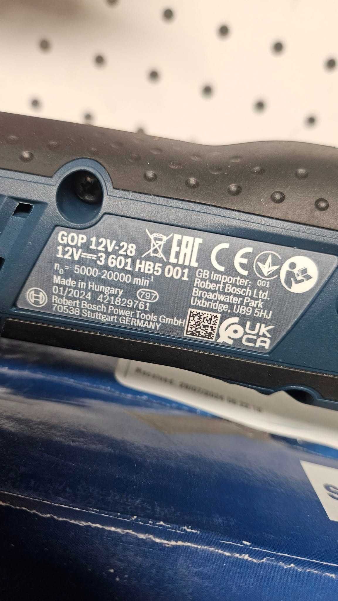 Narzędzie wielofunkcyjne Bosch Professional GOP 12V-28 bez aku