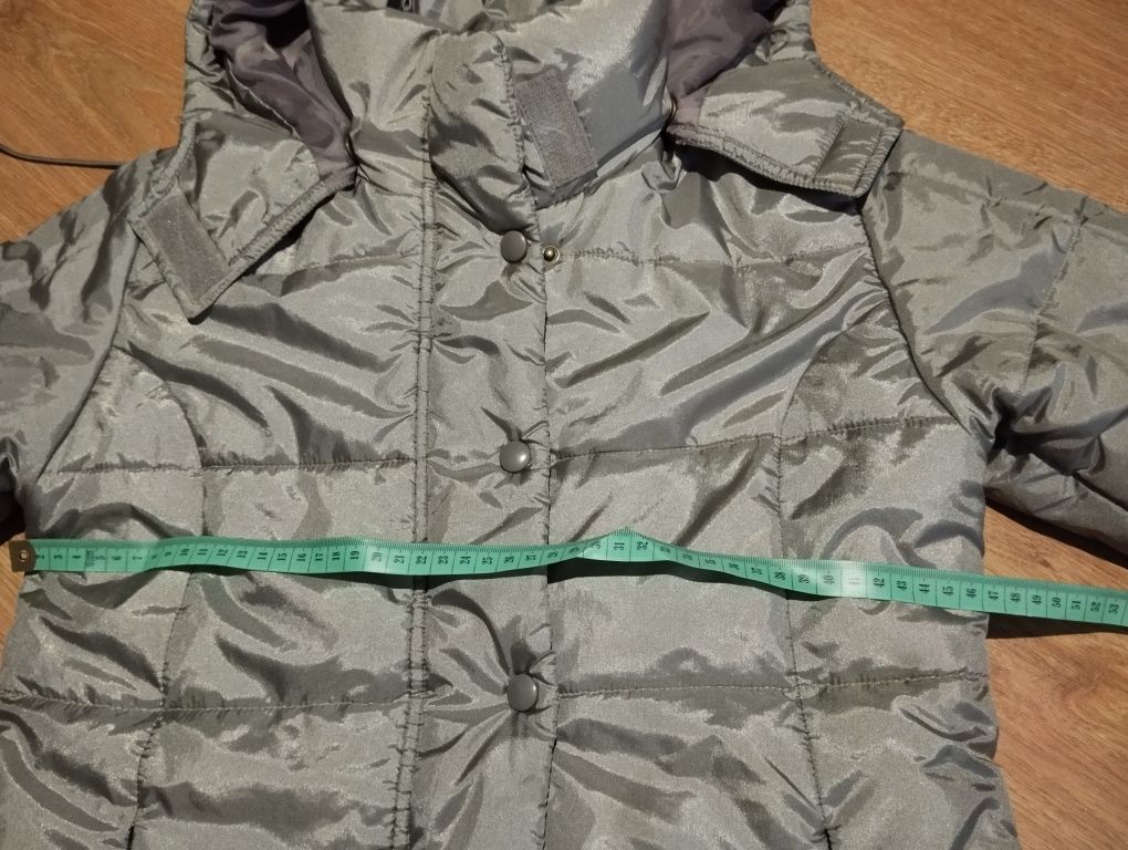 Kurtka jesiennna zimowa dla dziewczynki 140 cm