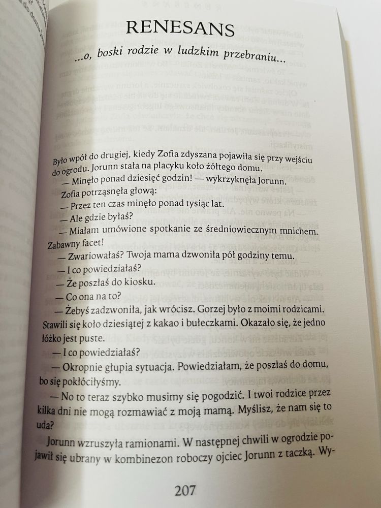Świat Zofii Jostein Gaarder cudowna podróż w głąb historii filozofii