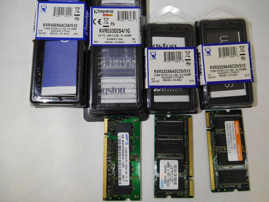 Vendo memórias internas PC portátil