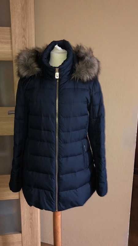 Michael Kors zimowa kurtka puchowa,granat, rozm.L