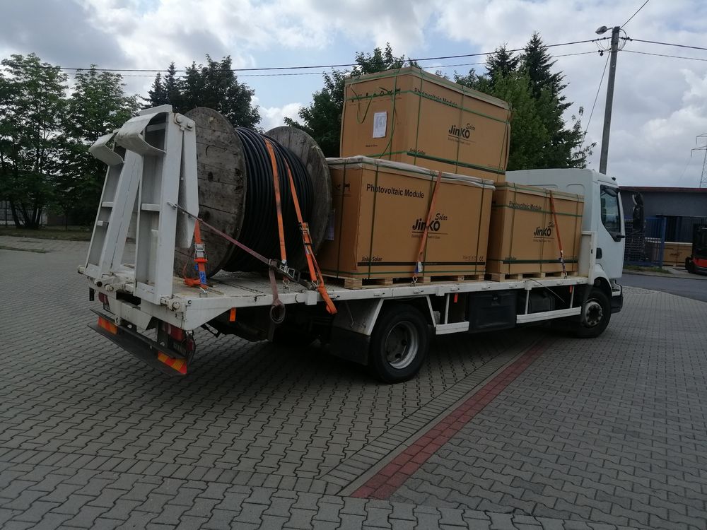 Laweta - transport maszyn rolniczych, ciągników, przyczep i innych