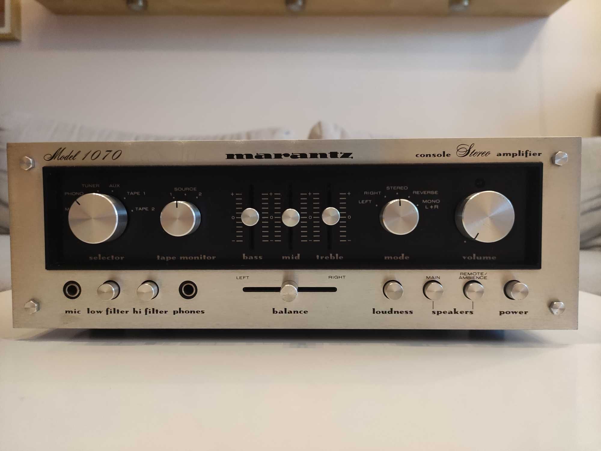 Wzmacniacz Marantz 1070 vintage - bardzo rzadki model