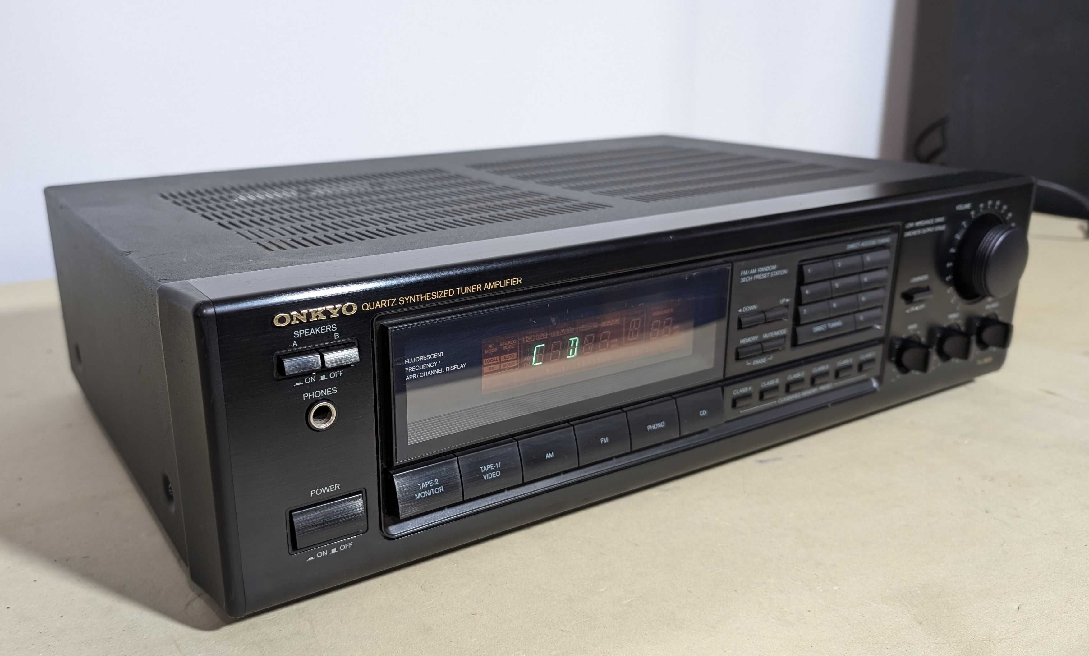 Стерео ресивер Onkyo TX-7800,/FM/50 Вт/канал/4-8 Ом/Phono/Малайзія