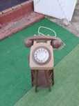 Telefone vintage a funcionar