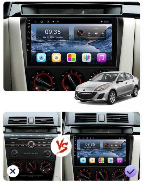 Штатна  магнітола Mazda 3 2003-2009 та 2010-14 Android 14 GPS Мазда