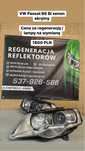 Volkswagen Passat b6 VW bi xenon skrętny przedlift lampy przednie lewa
