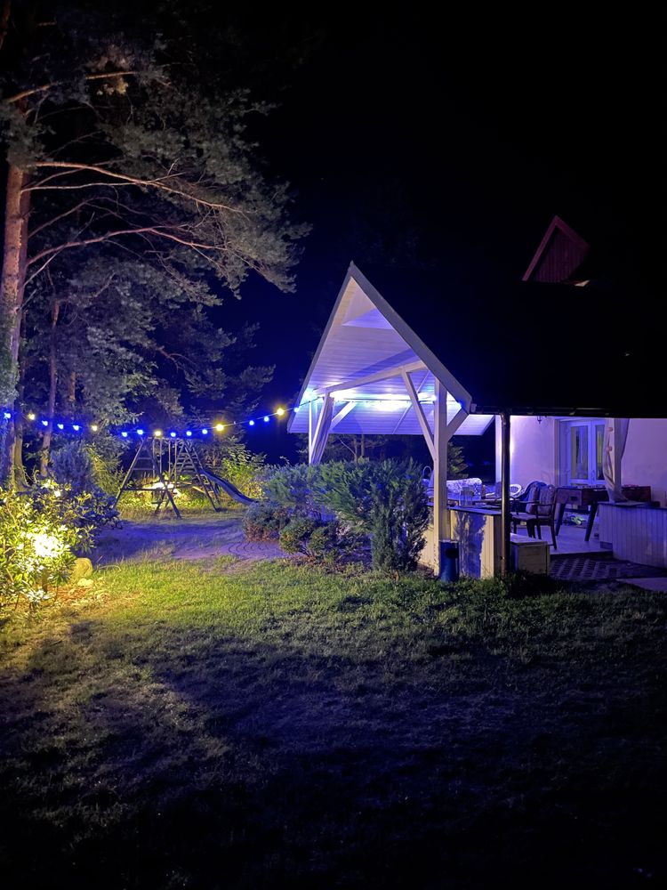 Willa Boho Cudo z basenem nad rzeką Wkrą