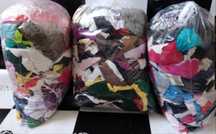 Trapos/tecido/roupa/sobras por atacado