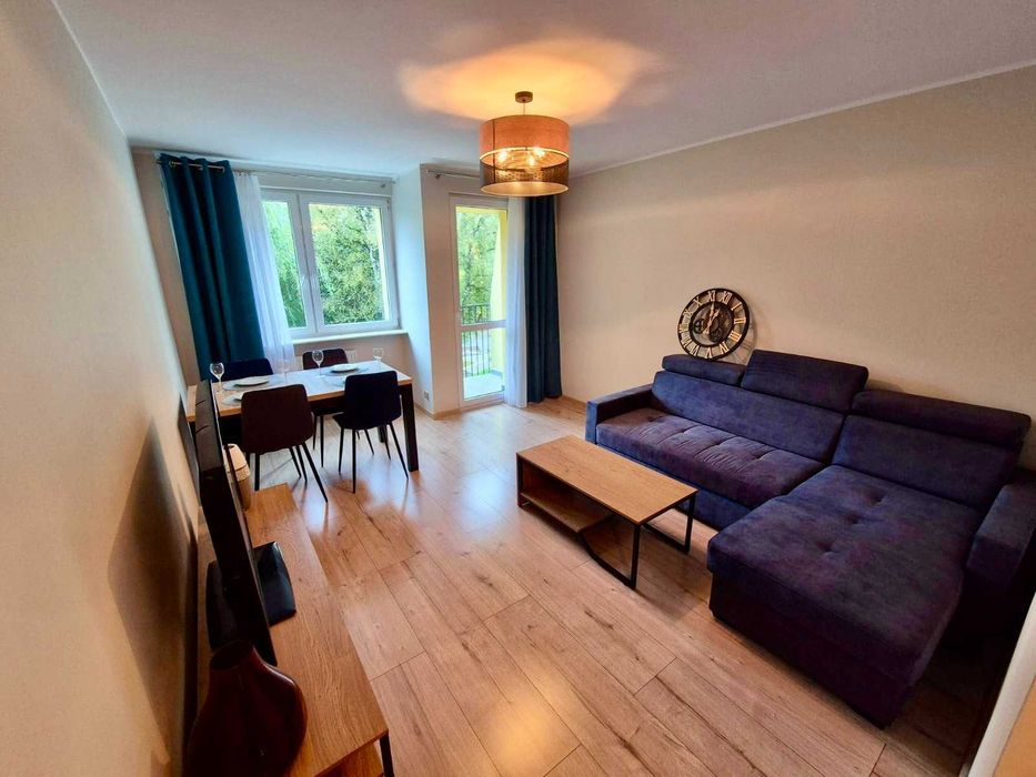 Trzypokojowe mieszkanie z balkonem oraz garderobą