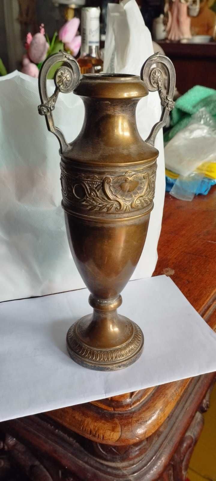 ваза старая латунь