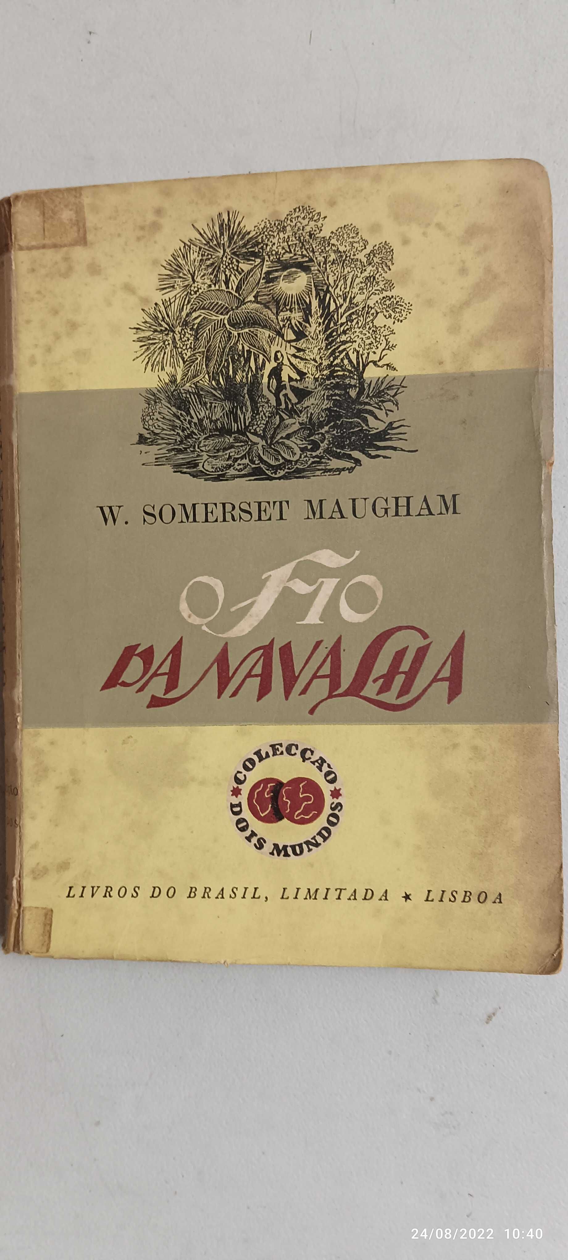 Livro Pa-3 -  W. Somerset Maugham  - O fio da navalha