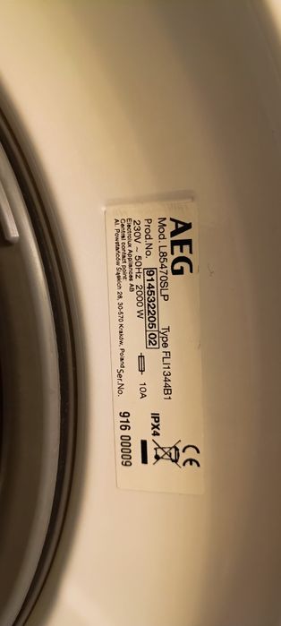 Pralka AEG Lavamat 85470SLP mało używana