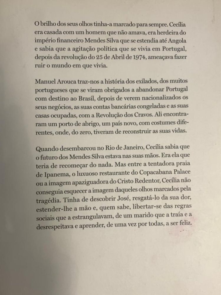Livro “Exilados”