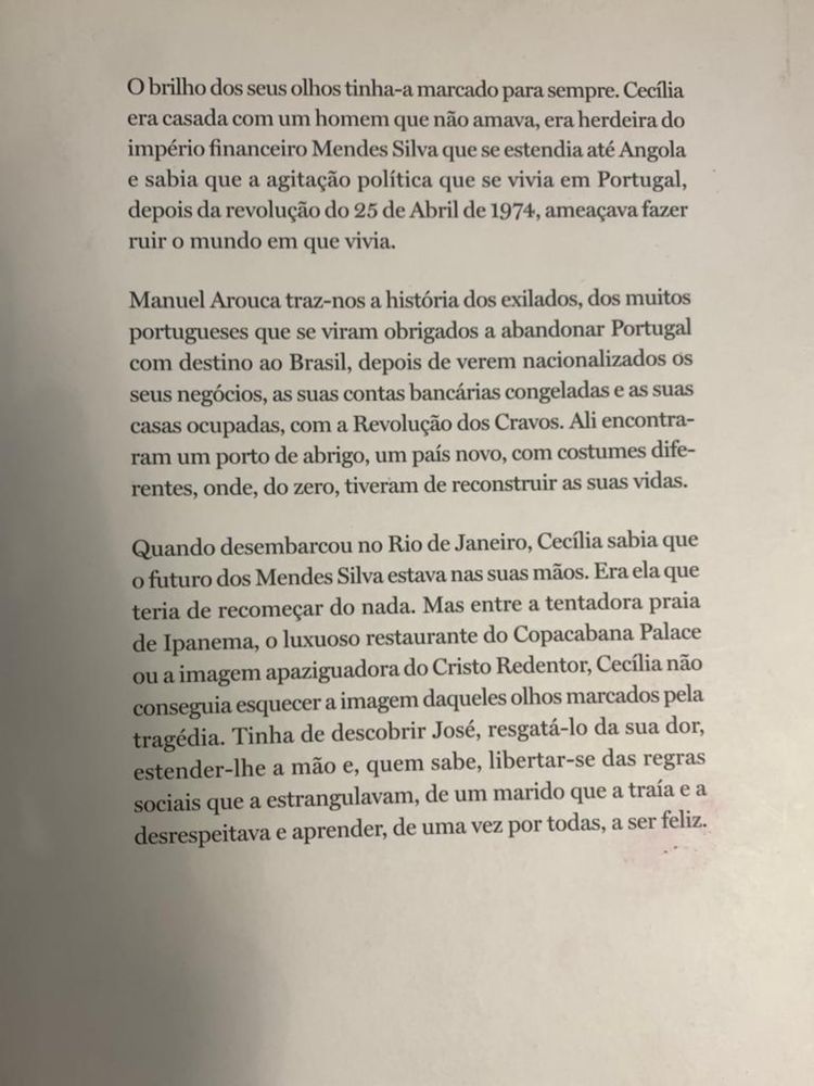 Livro “Exilados”