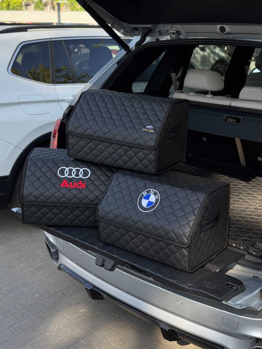 НАДІЙНИЙ Автоорганайзер в багажник. Сумка в багажник для речей.