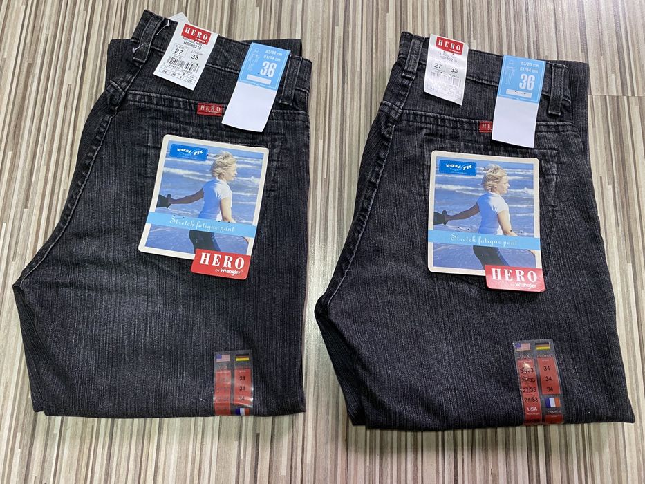 Spodnie damskie jeans 27/33 pas 68 cm komplet 2 pary Wrangler nowe