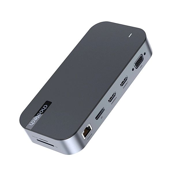 Hub Choetech M52 Usb-C - Usb-C Pd/Usb-C/Usb-A/Hdmi/Vga/Dp/Sd/Tf/Rj45/A