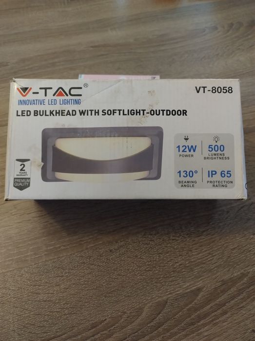 Oprawa ścienna v-tac 12W