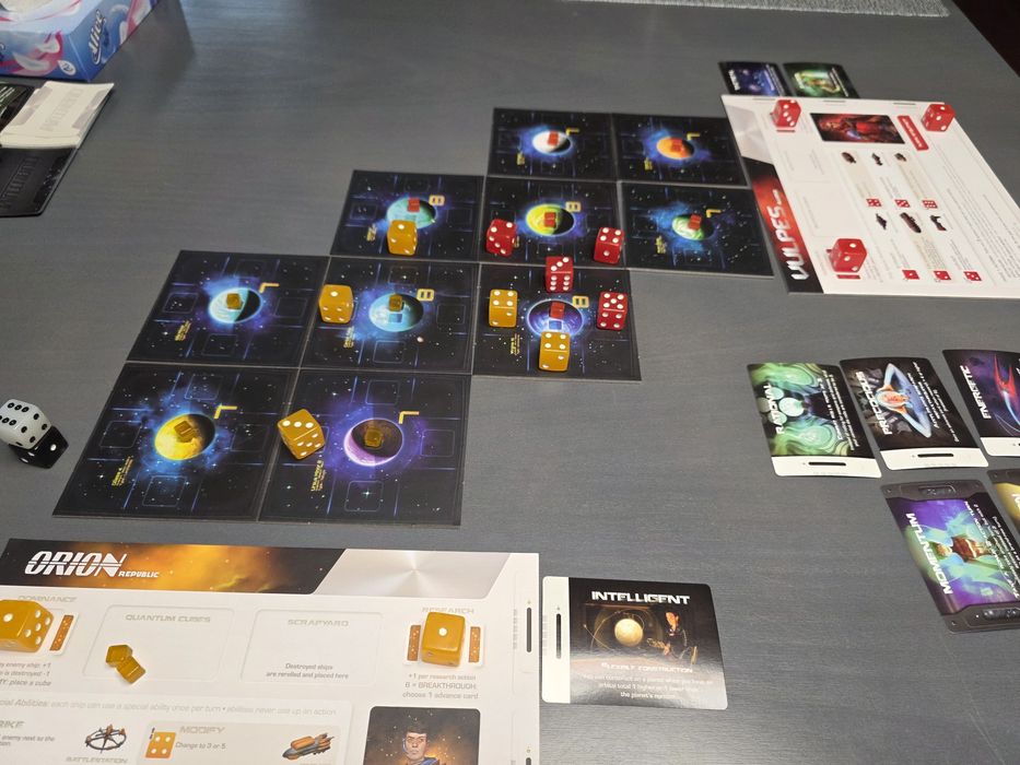 Quantum gra planszowa kościana 4x rodzinna szybka