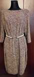 Elegancka sukienka oversize w delikatne wzorki Yessica